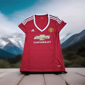 Manchester United Home football shirt 2015 - 2016 Adidas Woman Size Small